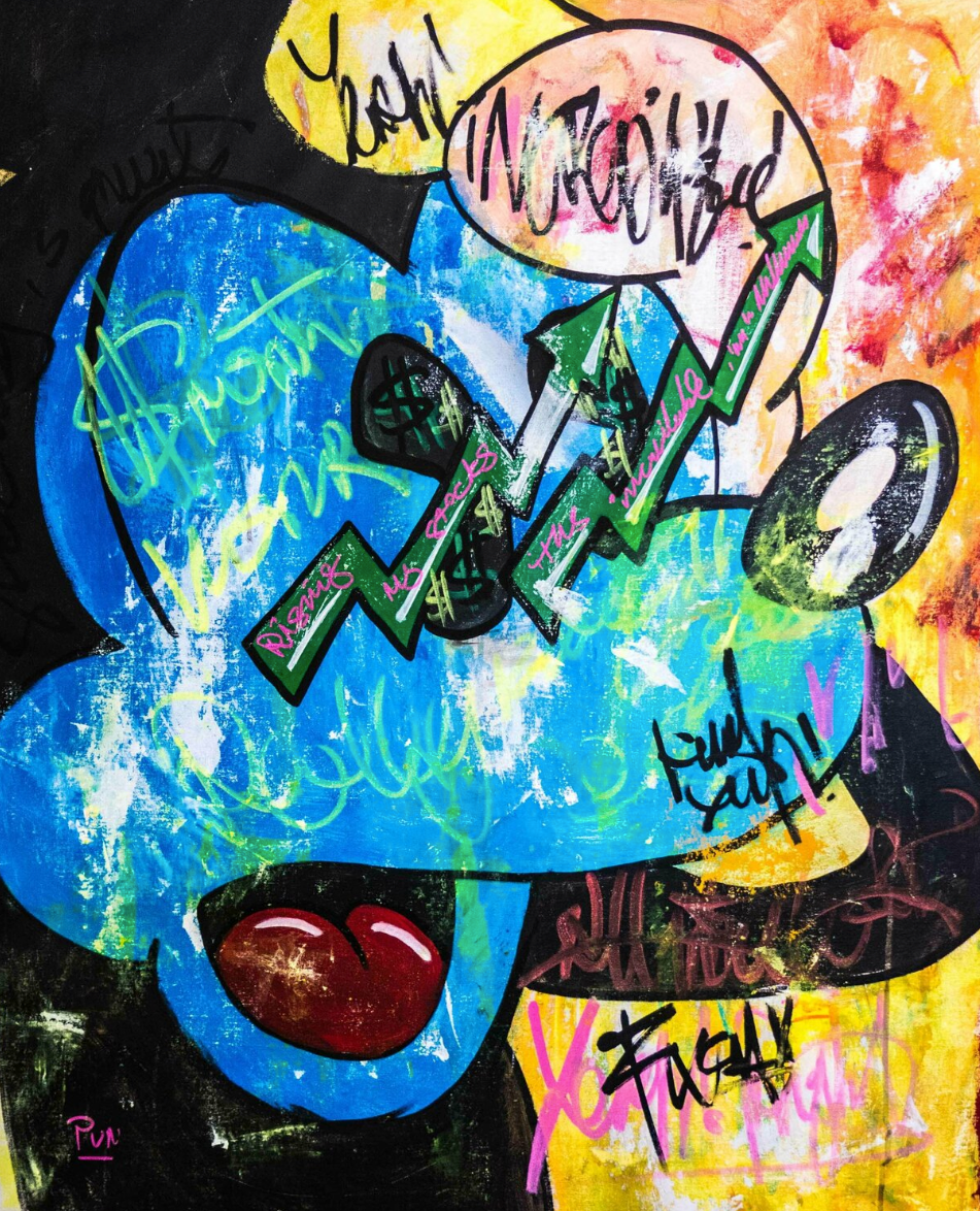 Oh my God! My Stocks Rising ft. Mickey Mouse