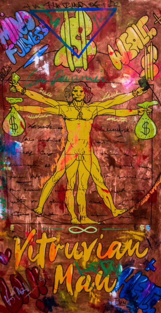 Vitruvian Man 4th pilars