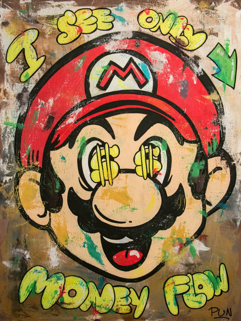 i see only money flow ft. Mario Bros