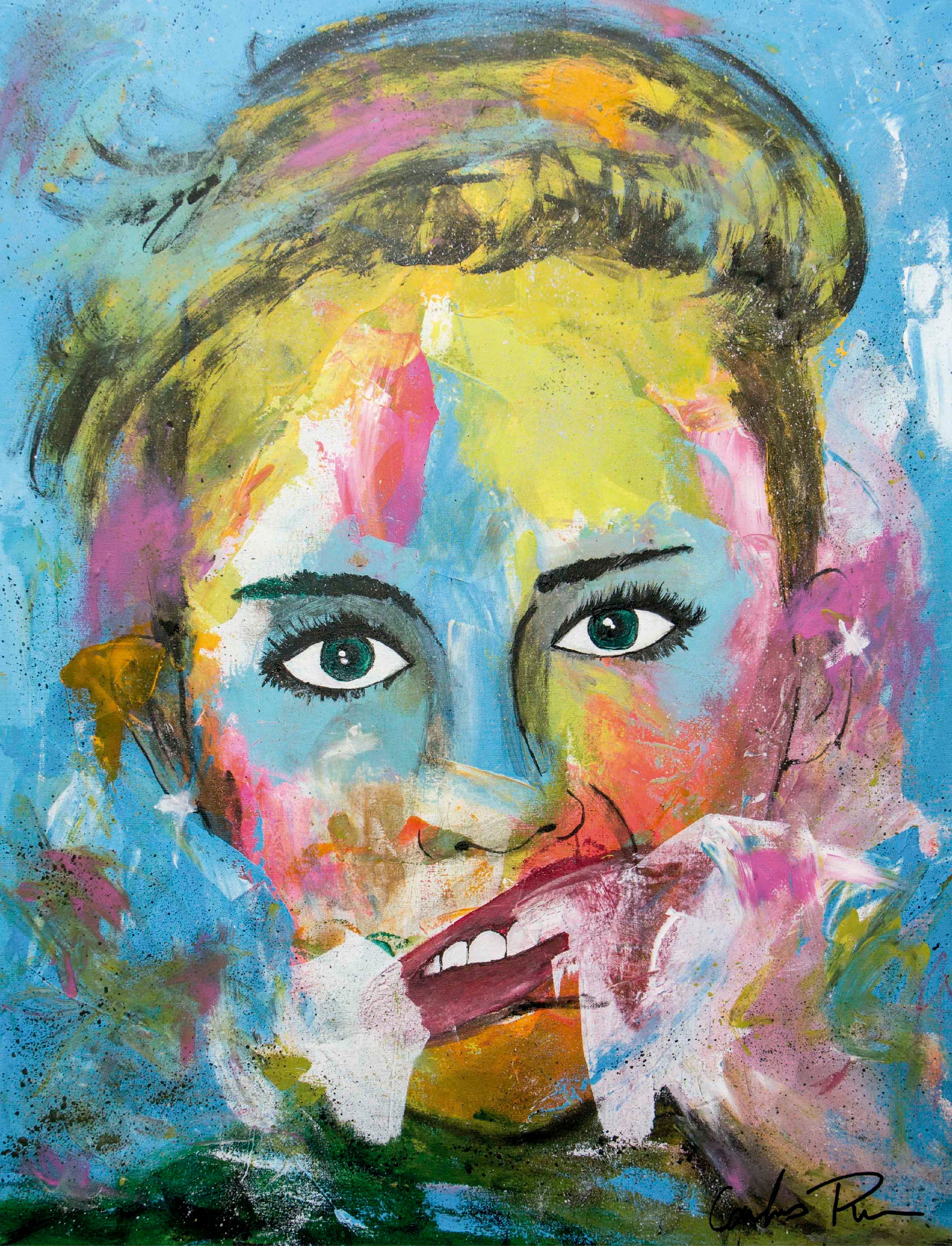 Miley Cyrus Portrait