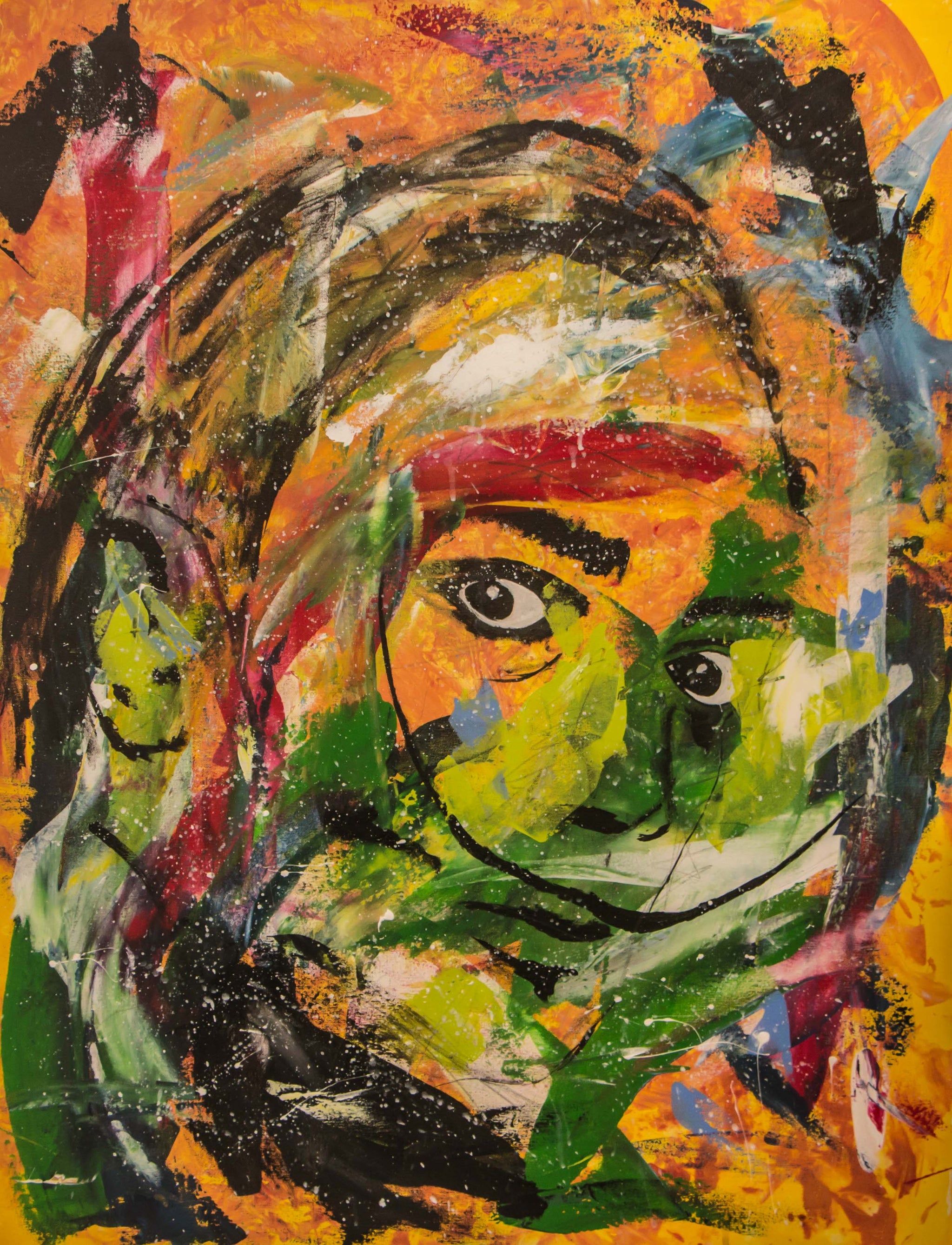 Dali Abstract Portrait