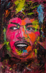 Jimmy Hendrix Pop Art Portrait