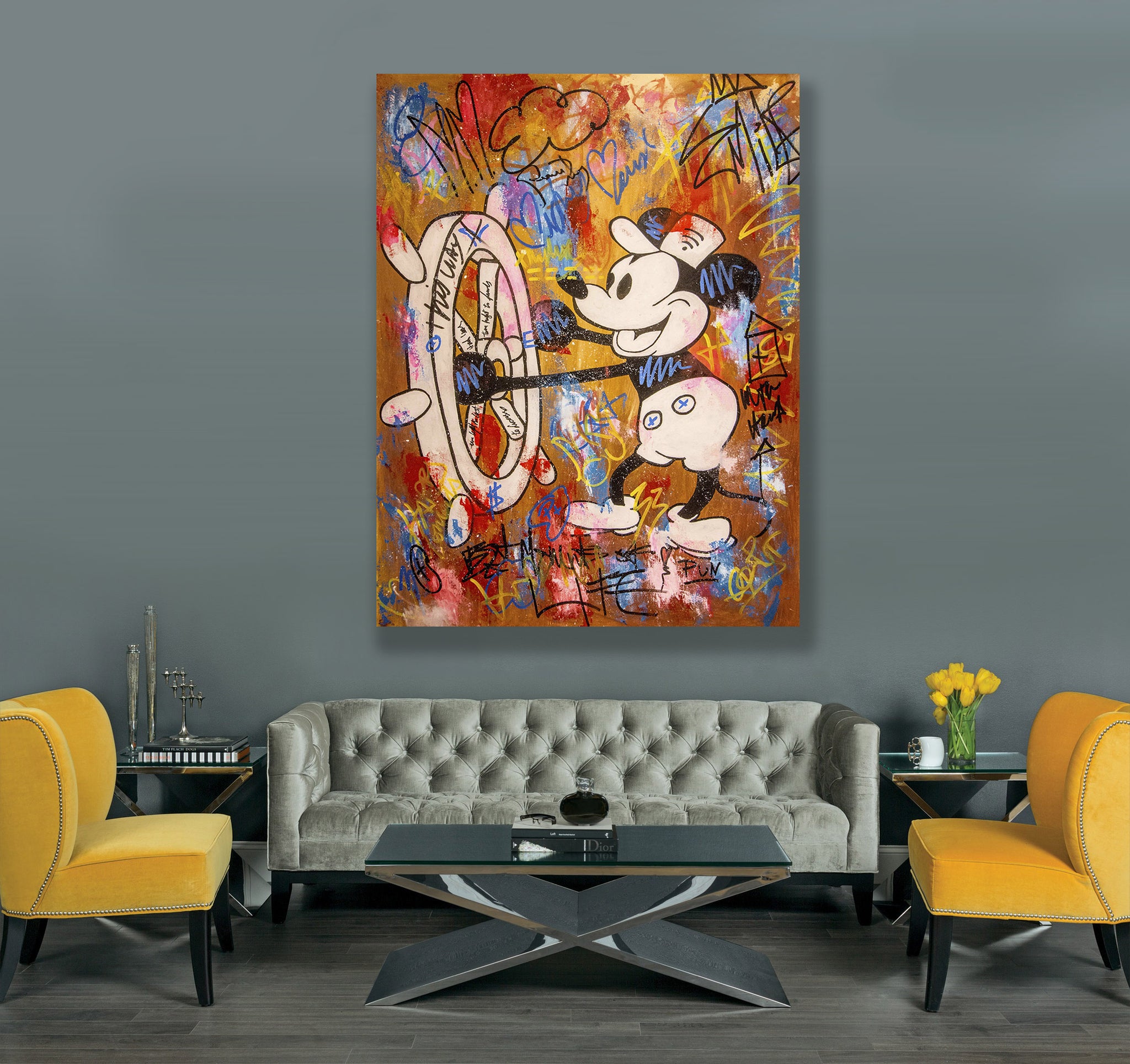 Old Mickey Mouse Sailing