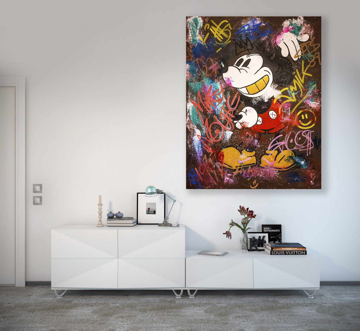 Old Mickey Mouse Salute