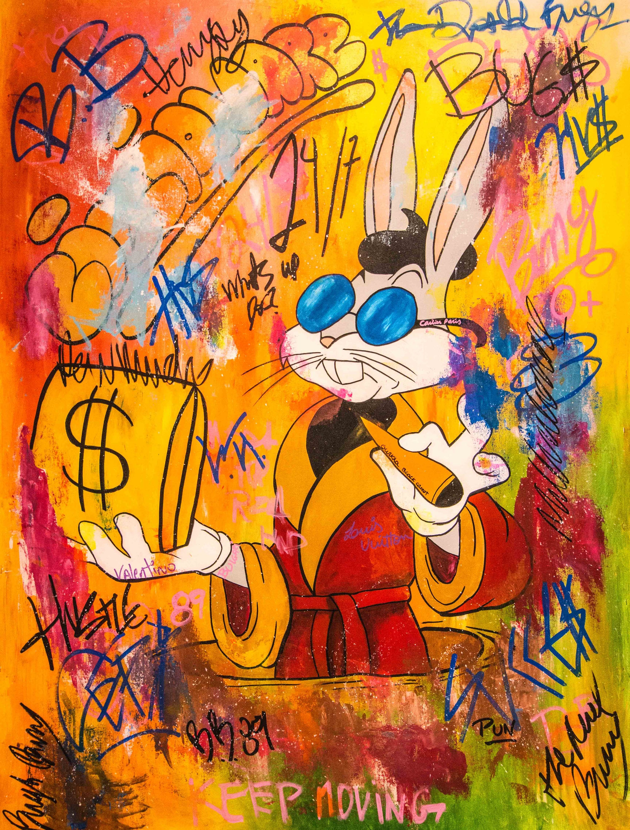 Bugs B. in More Money, no problems