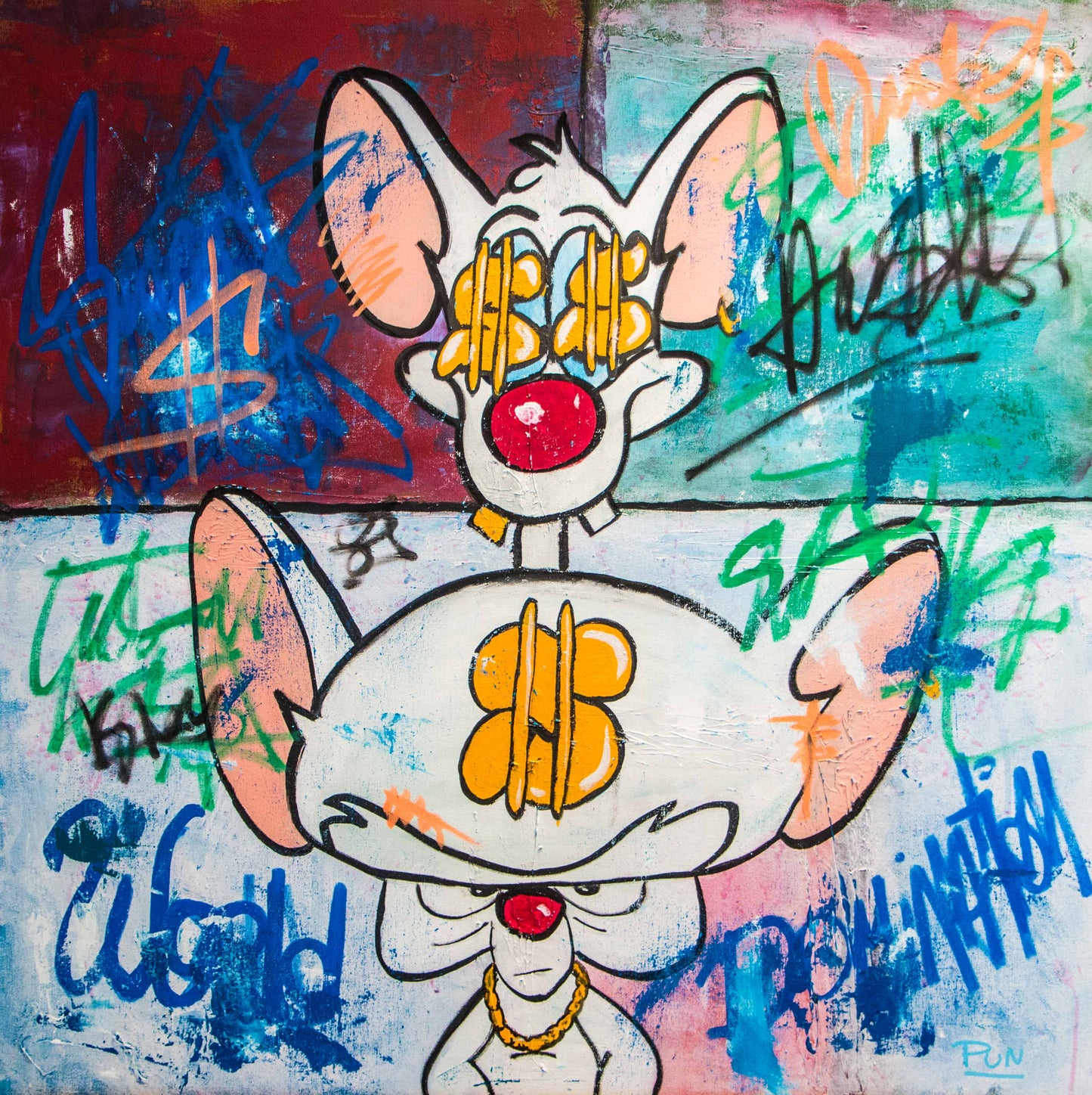 World Domination ft. Pink and the Brain