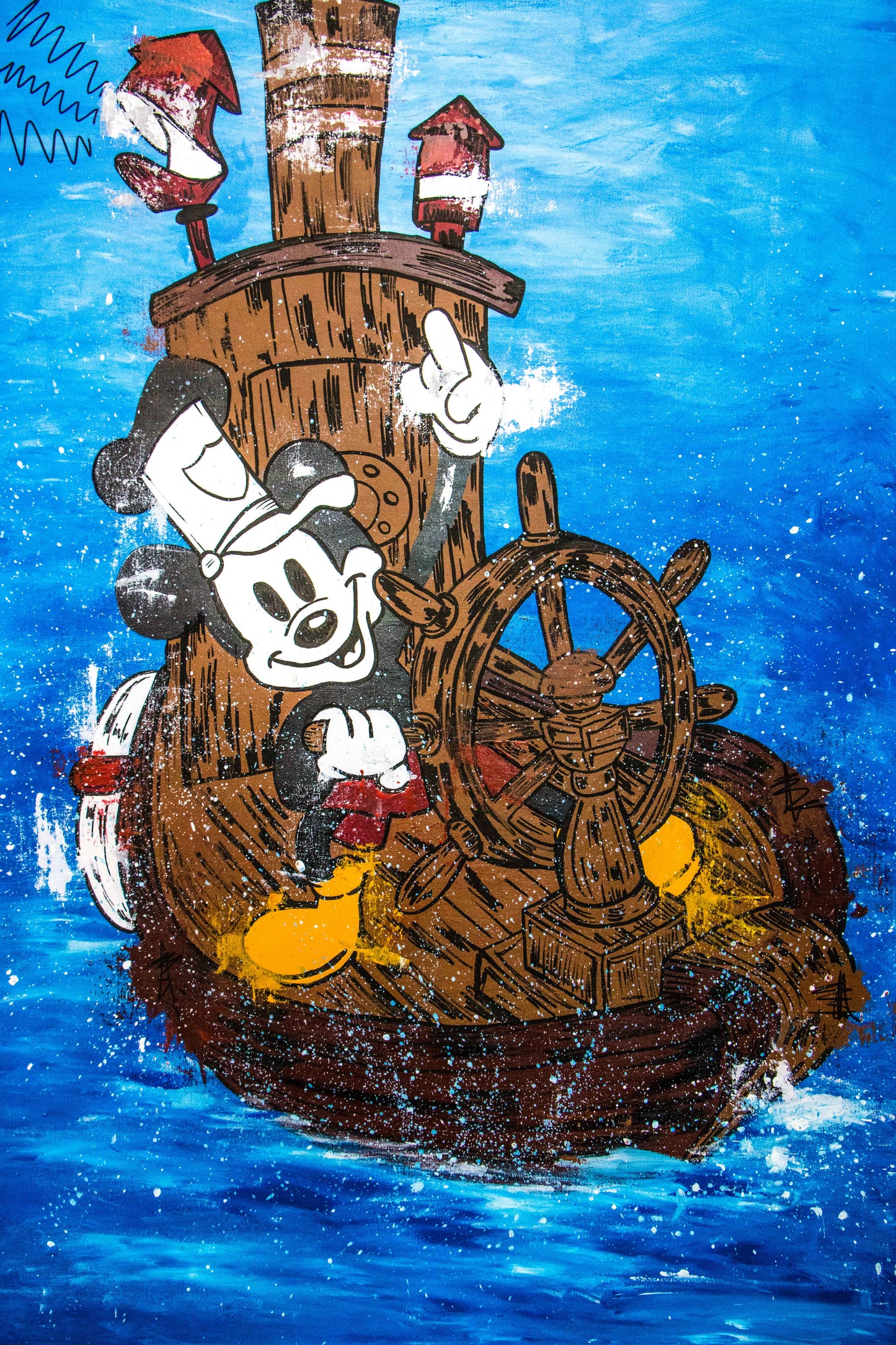 To Dreamland ft, Mickey Mouse SteamBoat Series
