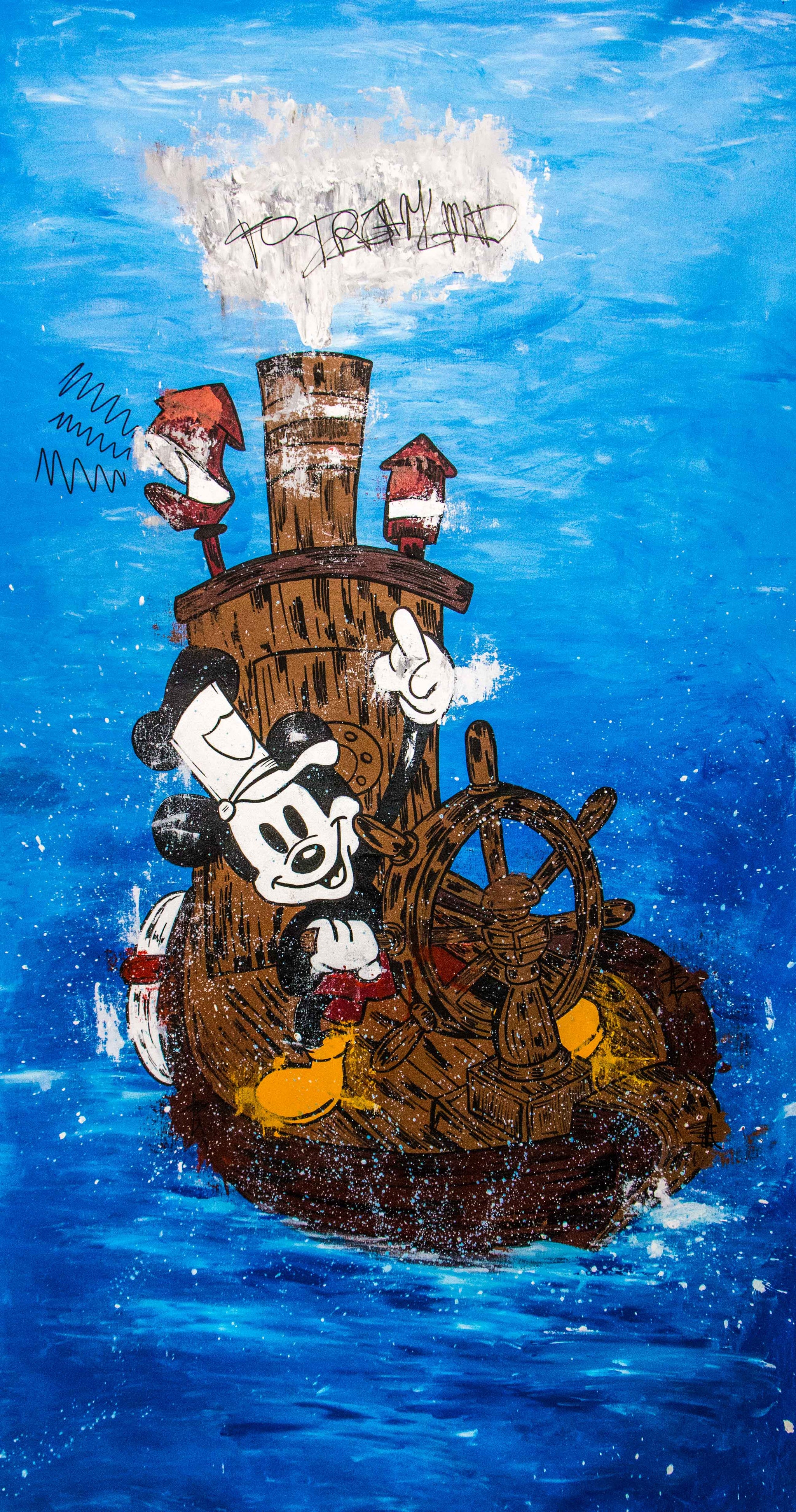 To Dreamland ft, Mickey Mouse SteamBoat Series