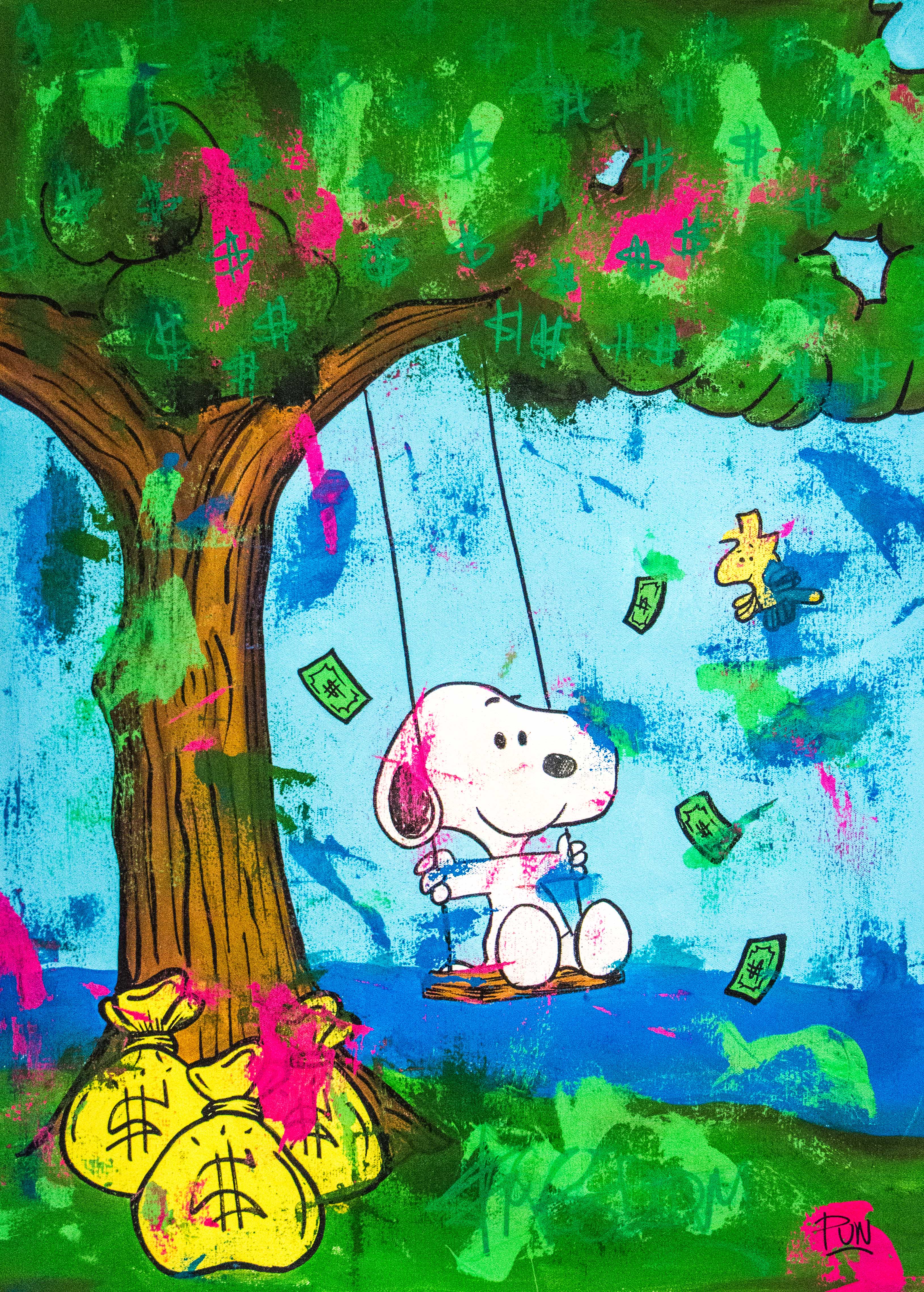 SNOOPY - snoopy キャンバスアート　moni SNOOPY MUSEUM ONLINE STORE