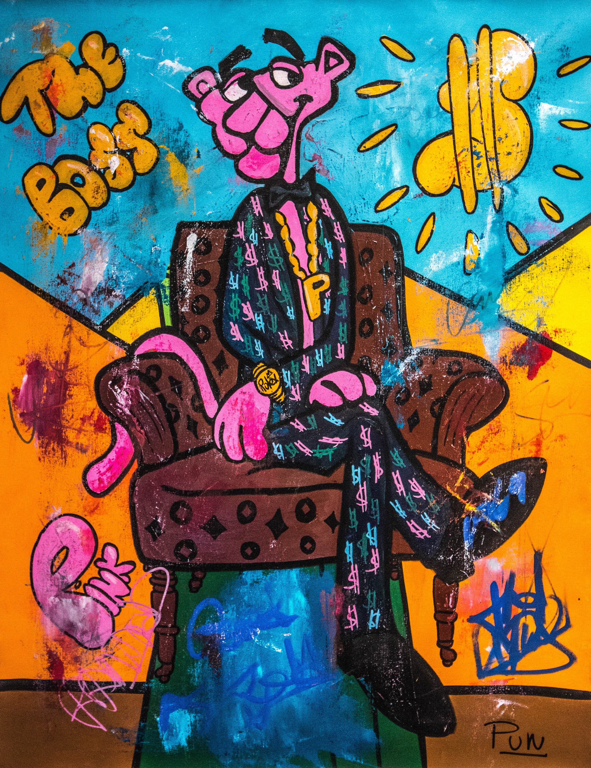 The Boss ft. Pink Panther