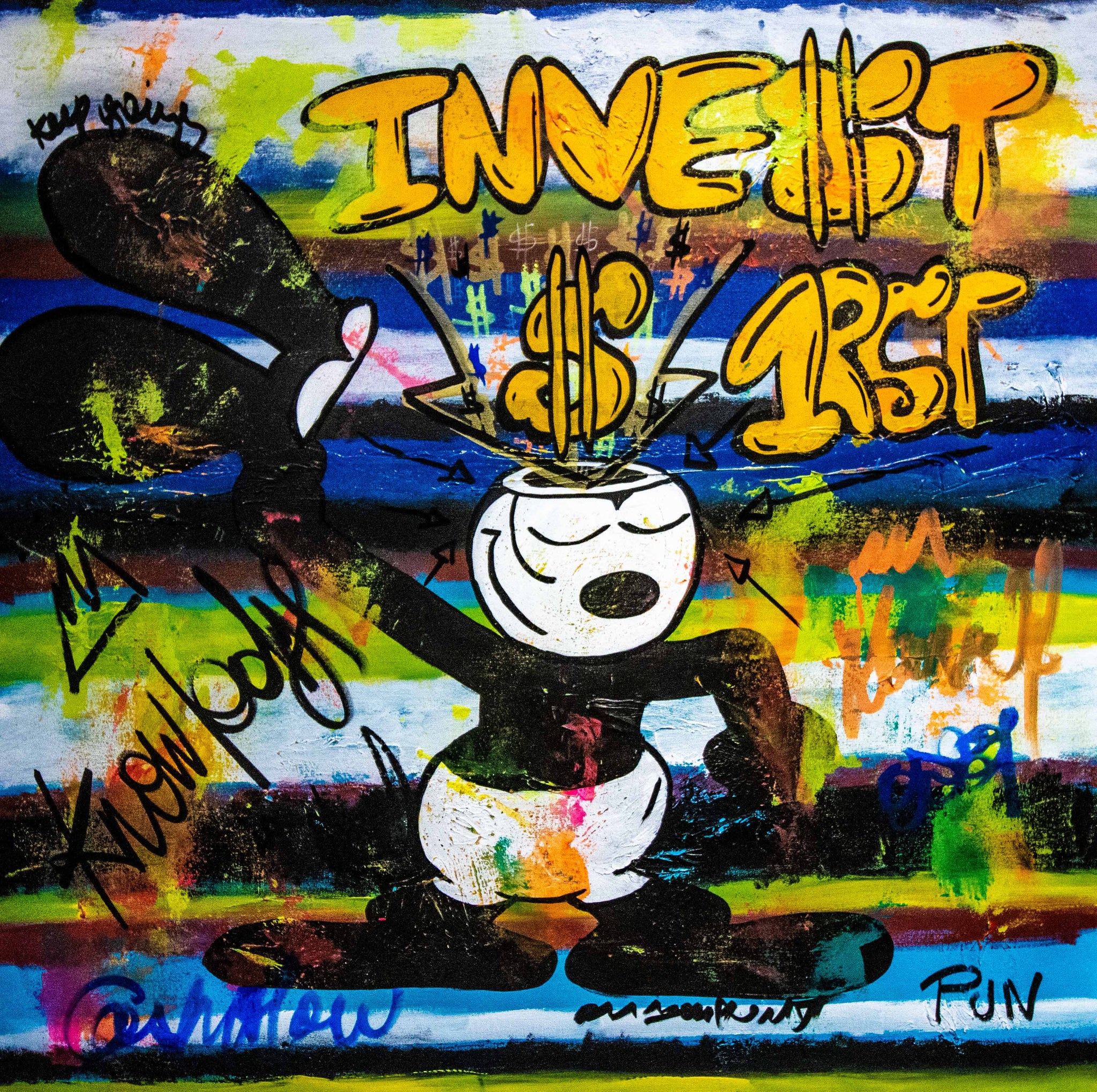 Invest in your Mind 1st Oswald