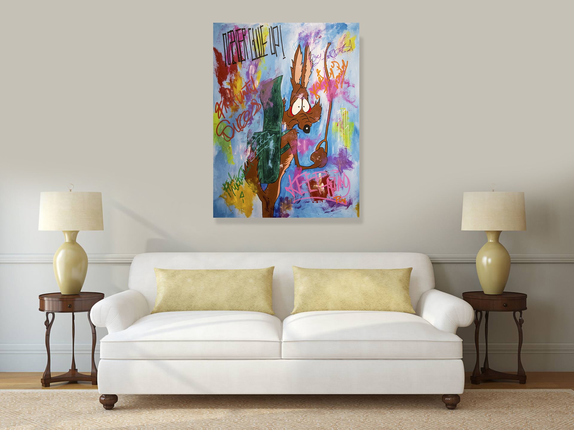 Coyote Never Give Up