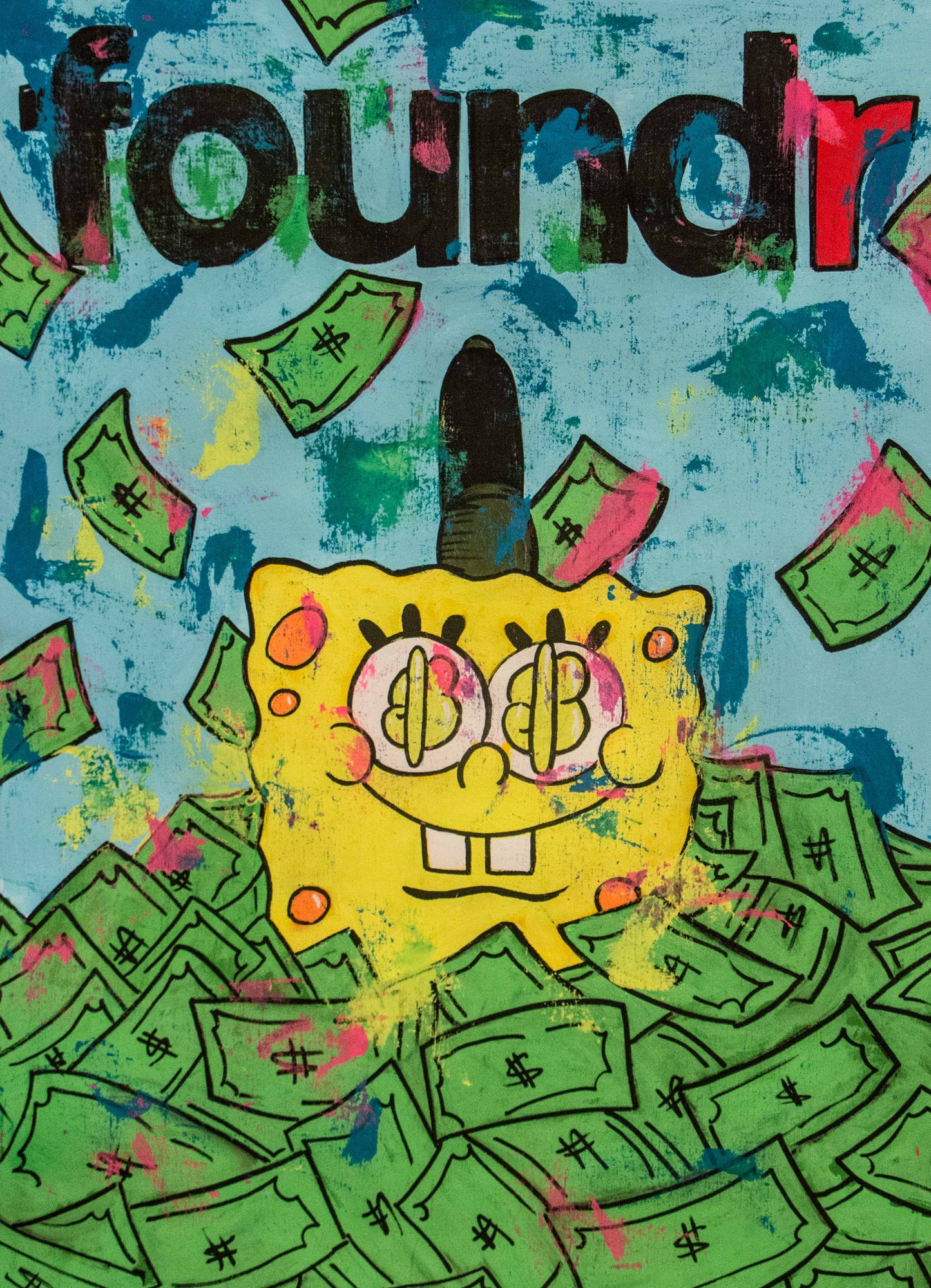 Hustler Sponge Bob ft. Foundr cover
