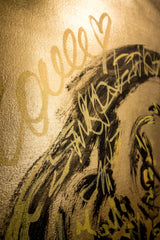 Gold Series Marilyn Monroe Portrait