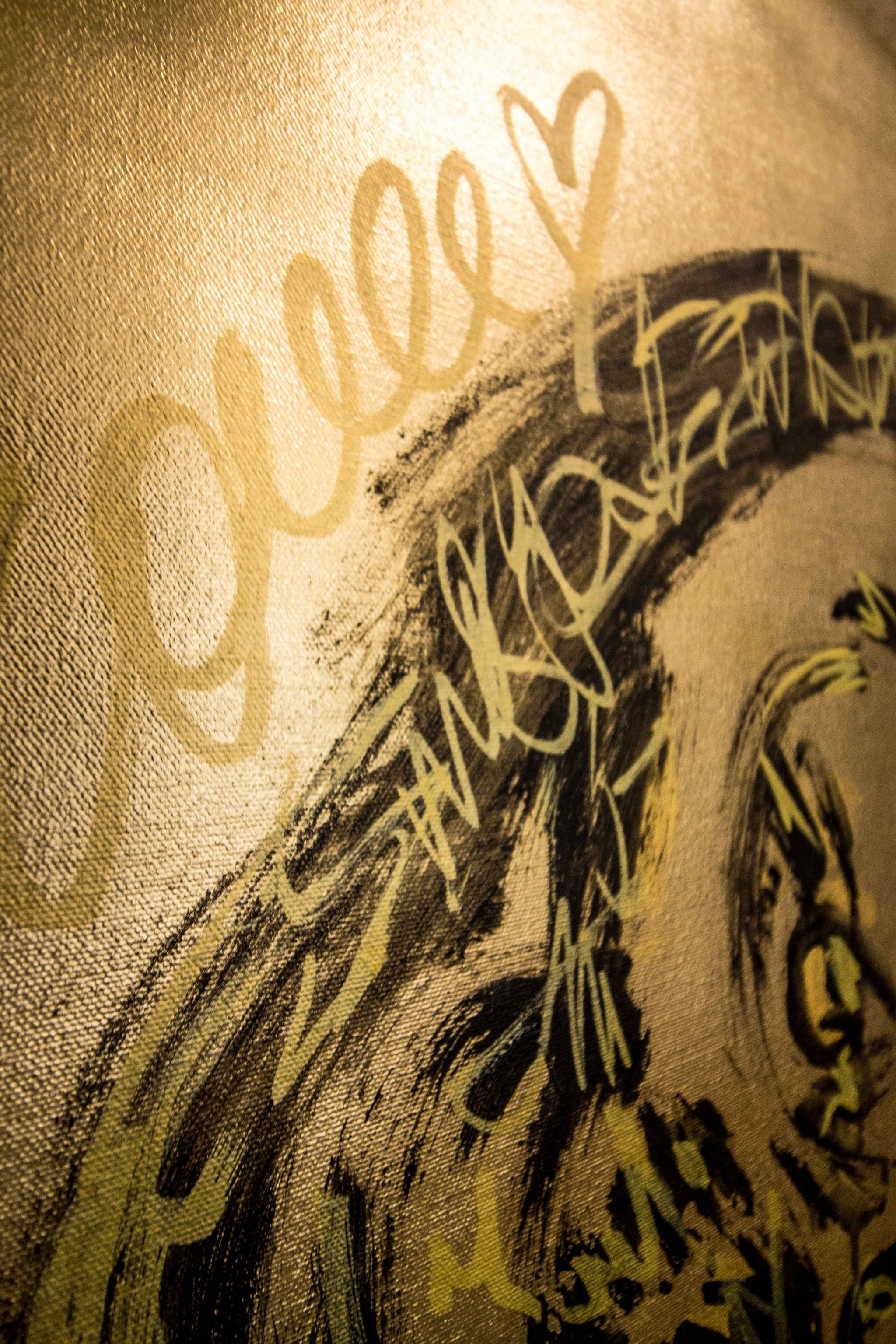 Gold Series Marilyn Monroe Portrait