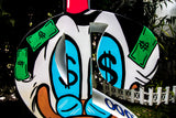 Dollar Street Art Sculpture ft. Scrooge, Mr. Monopoly