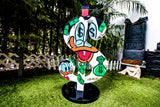 Dollar Street Art Sculpture ft. Scrooge, Mr. Monopoly