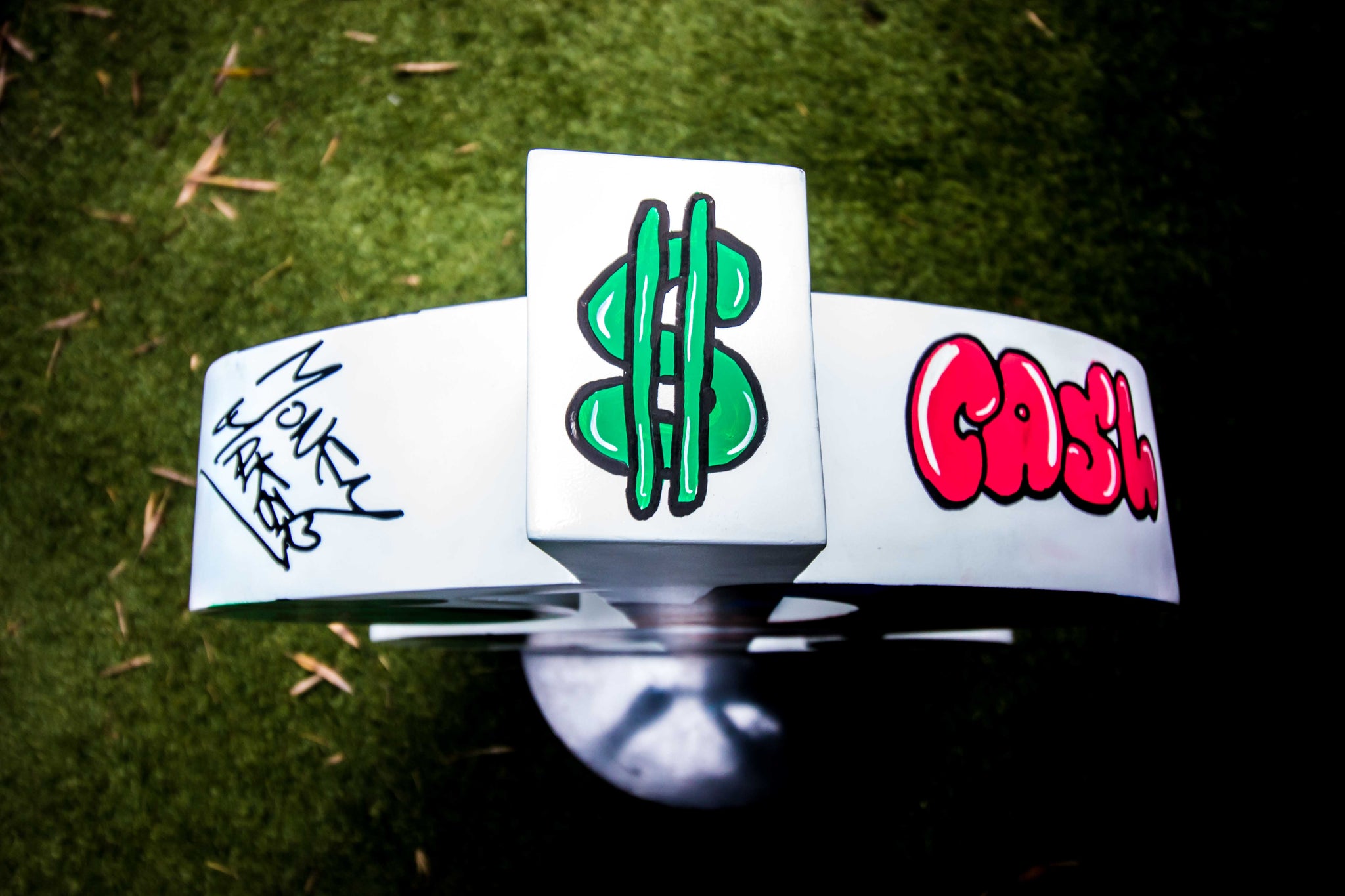 Dollar Street Art Sculpture ft. Scrooge, Mr. Monopoly