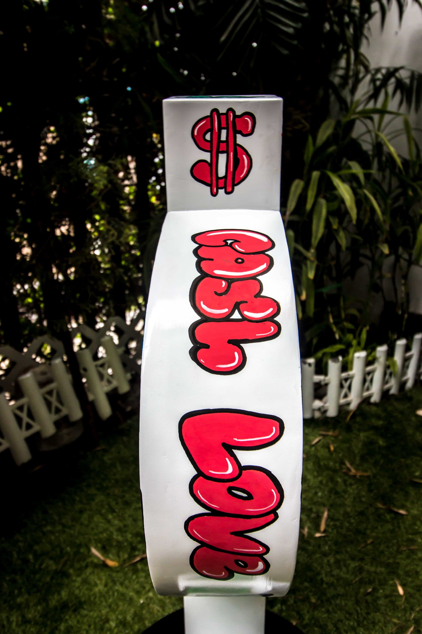 Dollar Street Art Sculpture ft. Scrooge, Mr. Monopoly