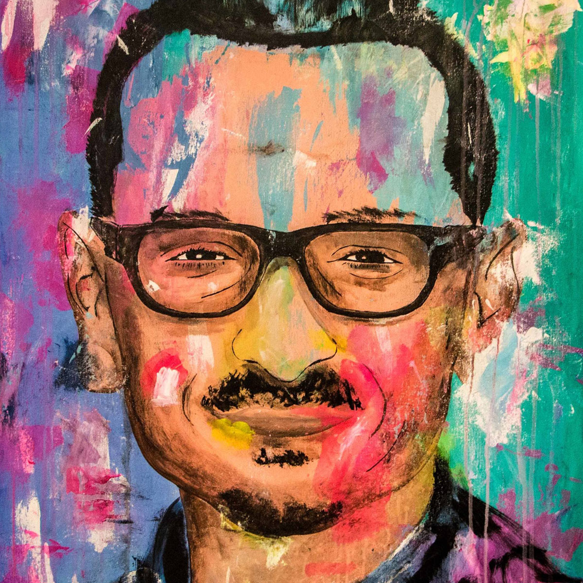 Chester Bennington Pop Art Portrait