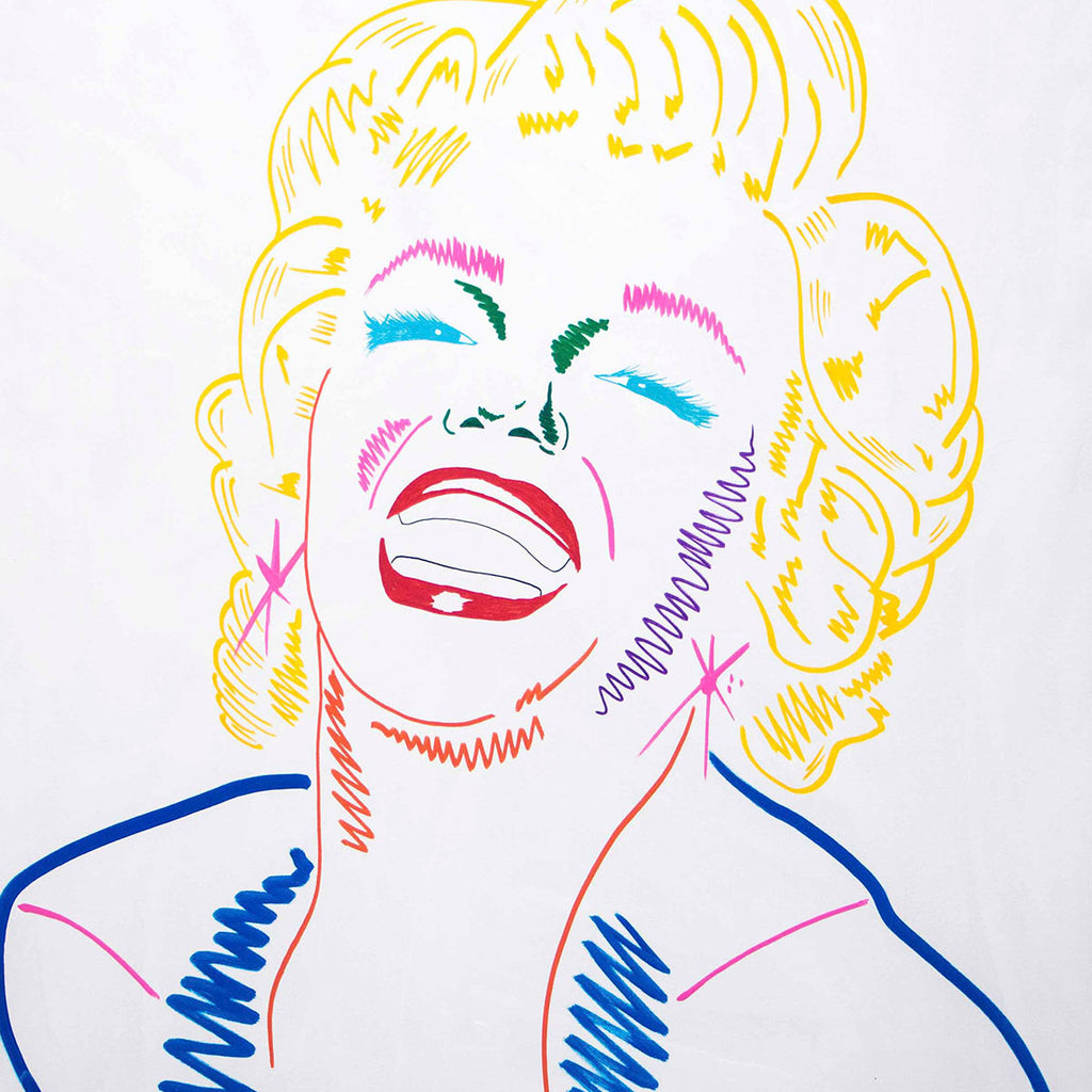 Marilyn Monroe Pop Art Portrait N*5