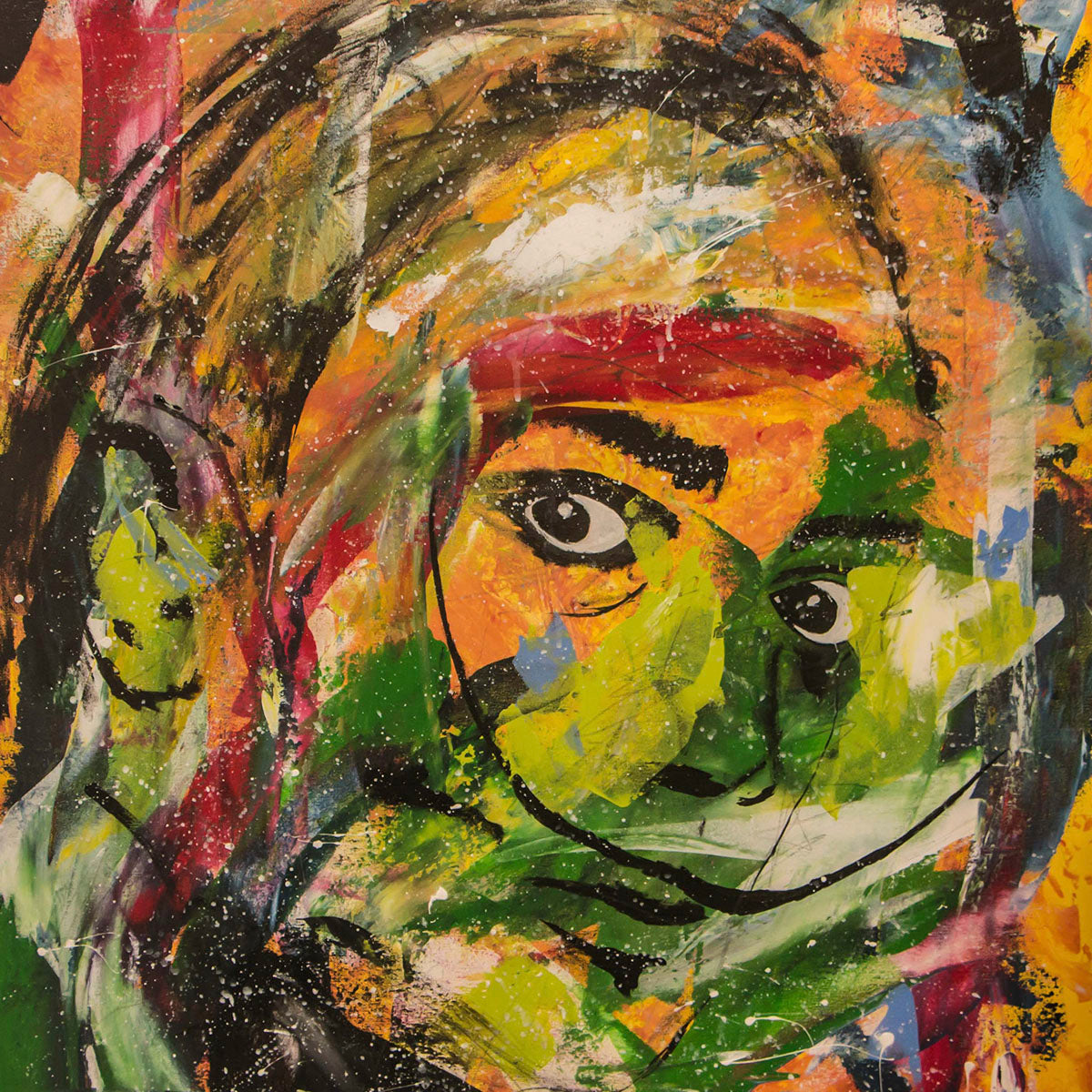 Dali Abstract Portrait