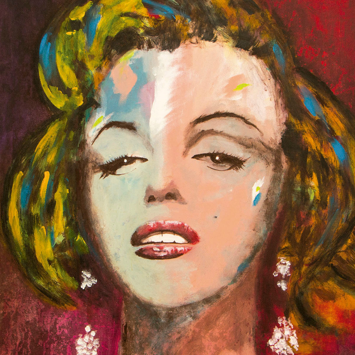 Marilyn Monroe in Blue