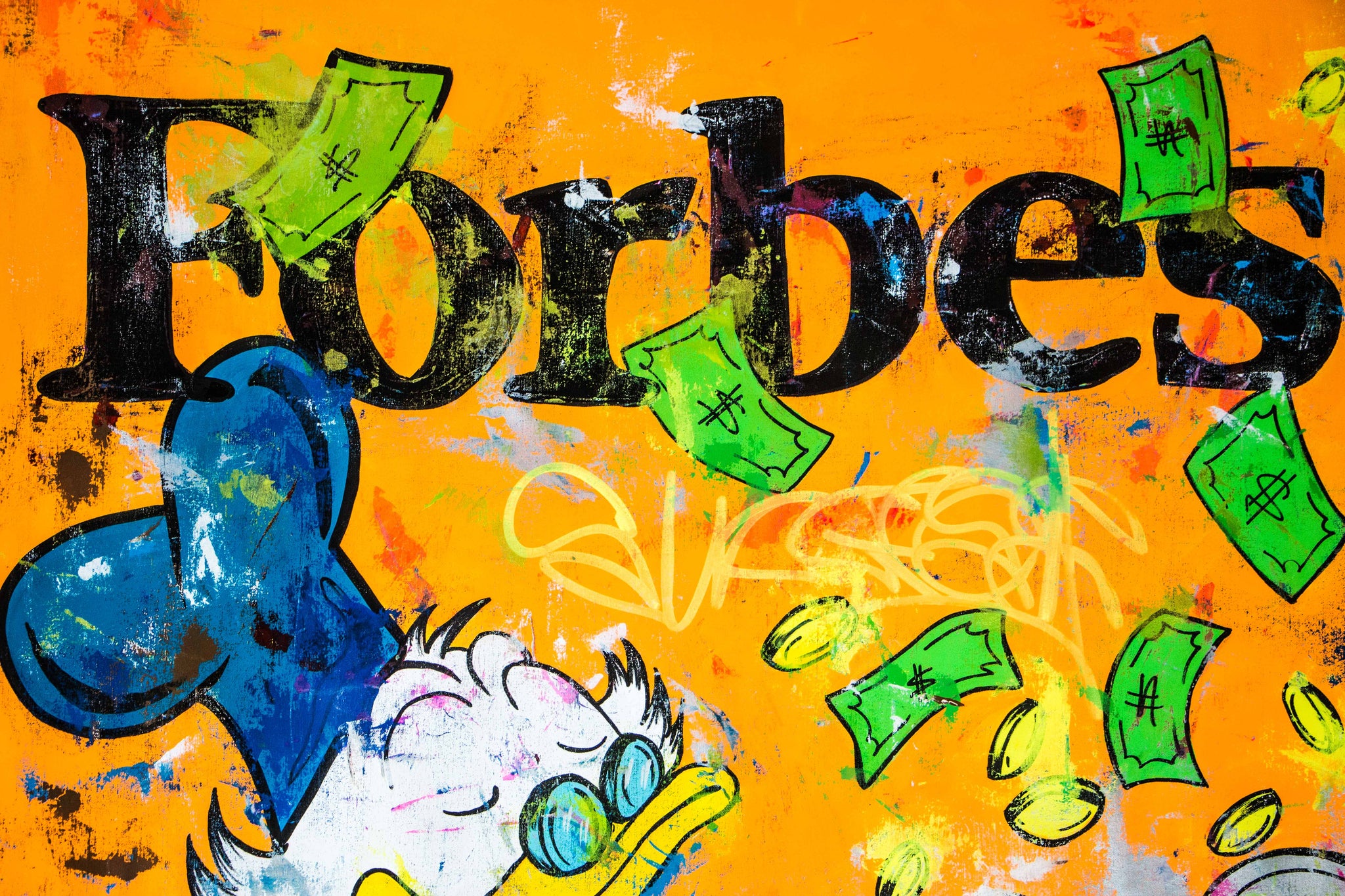 Scrooge Mc Duck in cooking success