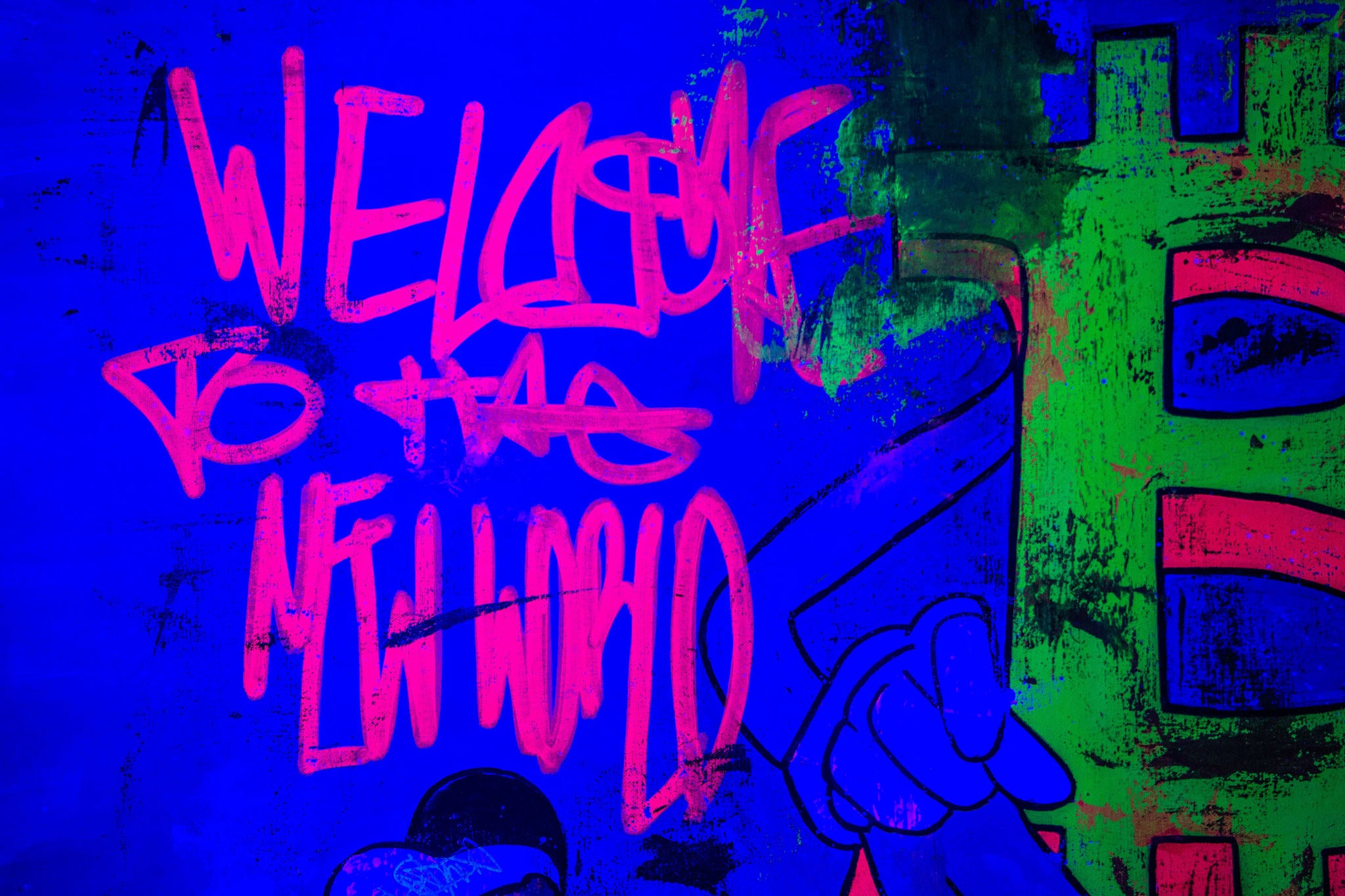 The New World ft. Bitcoin , Mickey , Scrooge , Bob Sponge, Doraemon