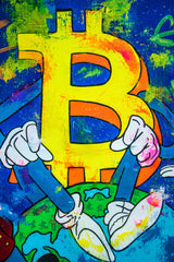 The New World ft. Bitcoin , Mickey , Scrooge , Bob Sponge, Doraemon