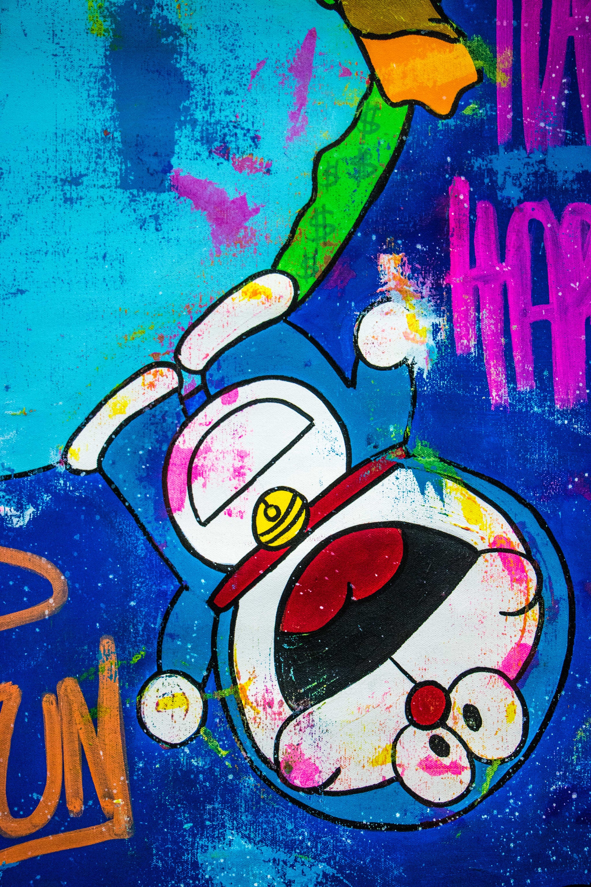 The New World ft. Bitcoin , Mickey , Scrooge , Bob Sponge, Doraemon