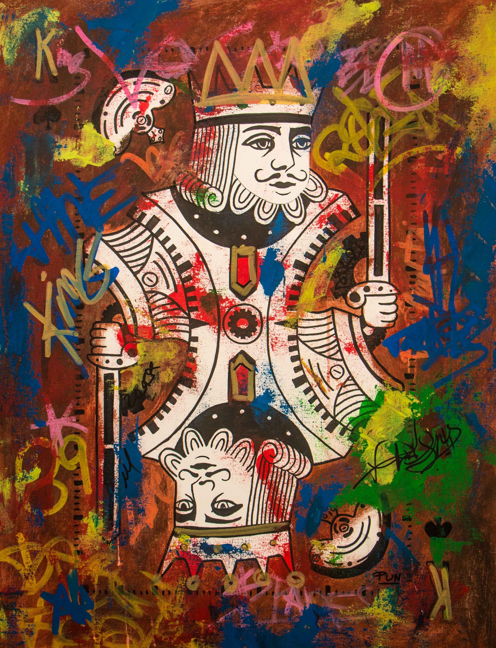 King of Spades for Perpetual Playing Card Company - 90x70cm