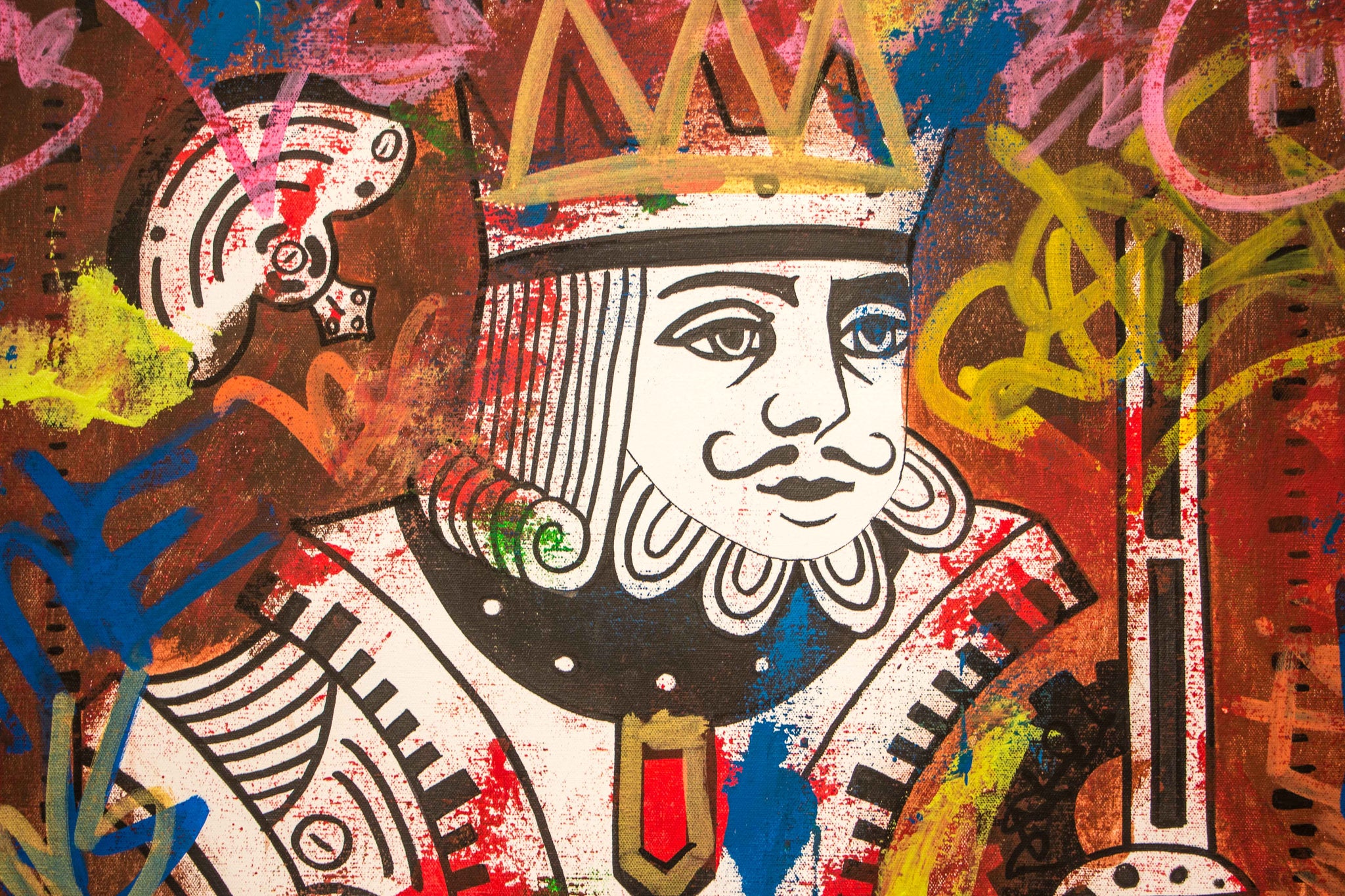 King of Spades for Perpetual Playing Card Company - 90x70cm