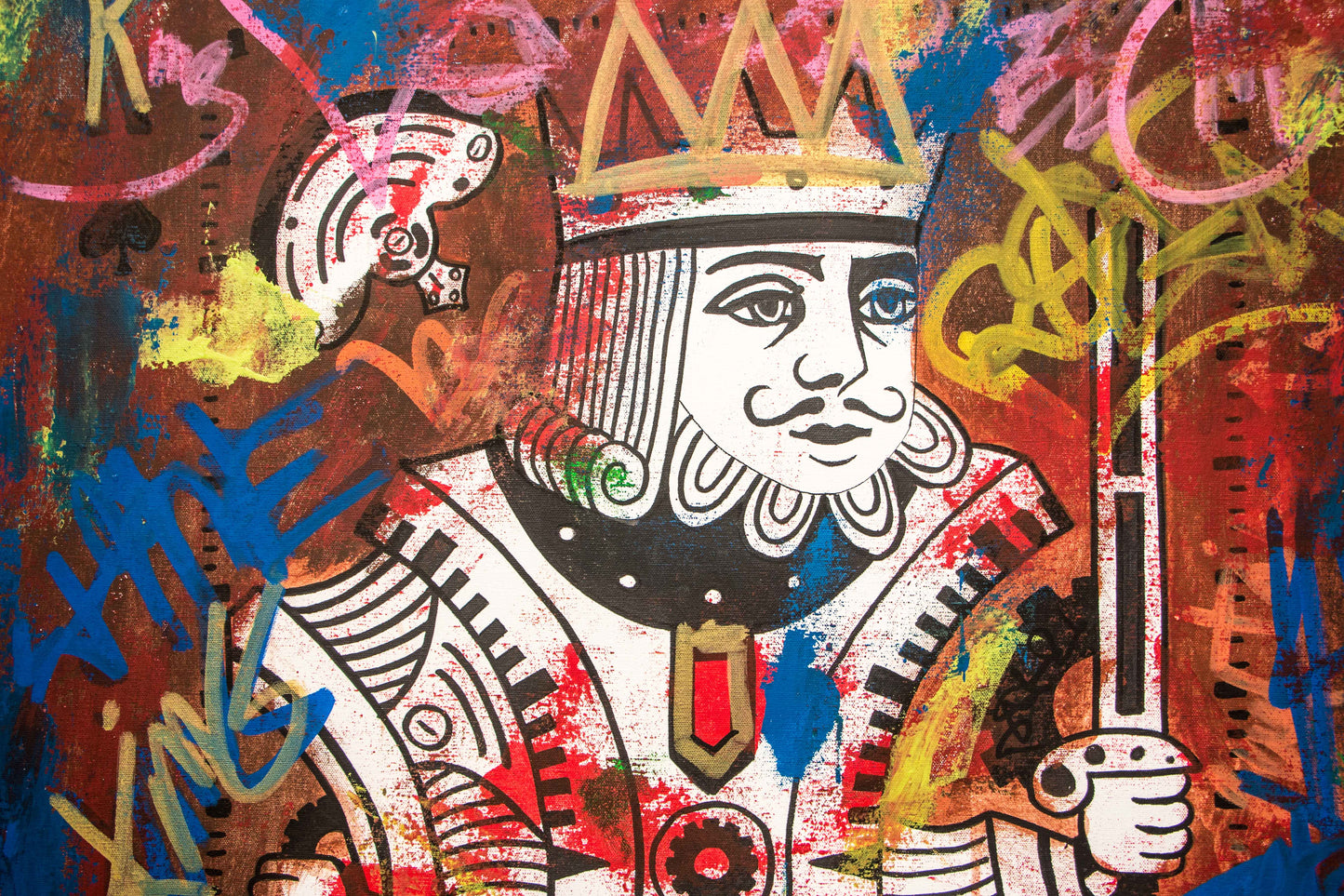 King of Spades for Perpetual Playing Card Company - 90x70cm